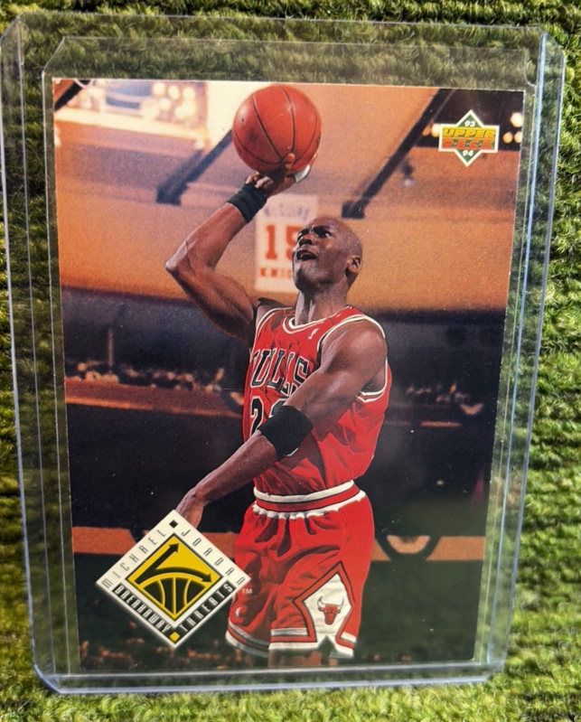 lot 36n image: 1993-94 Upper Deck - #438 Michael Jordan