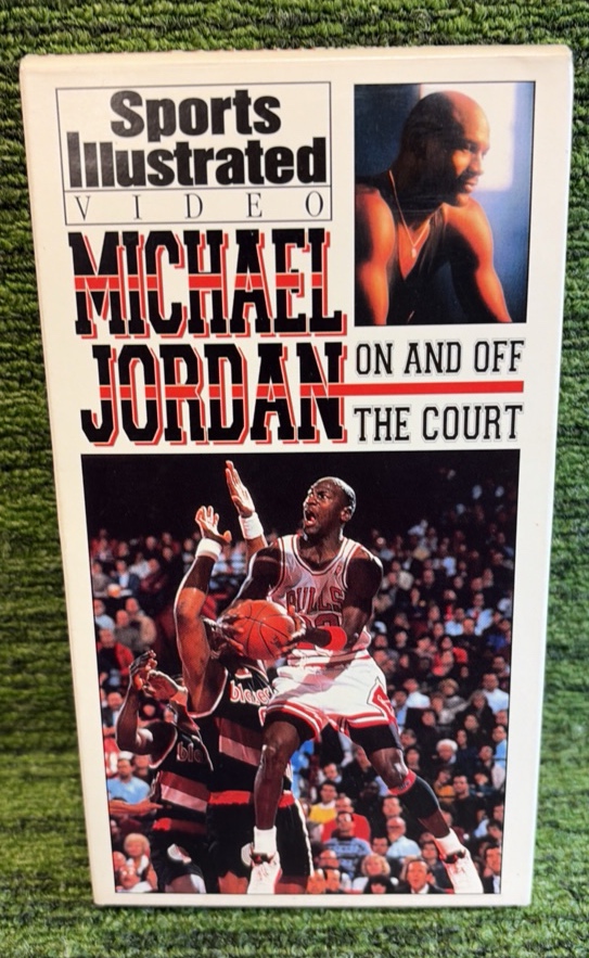 lot 43 image: 1993 MICHAEL JORDAN On and Off the Court VHS Tape Sports Illustrated New Sealed