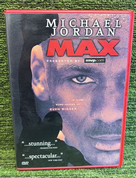 lot 69 image: MICHAEL JORDAN TO THE MAX DVD Basketball Chicago Bulls 2000 Documentary NBA Red