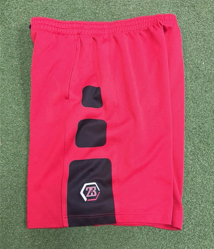 lot 72 image: HUGE Michael Jordan MJ23 Basketball Shorts (Elastic waste, fits on 34 waist plus more)