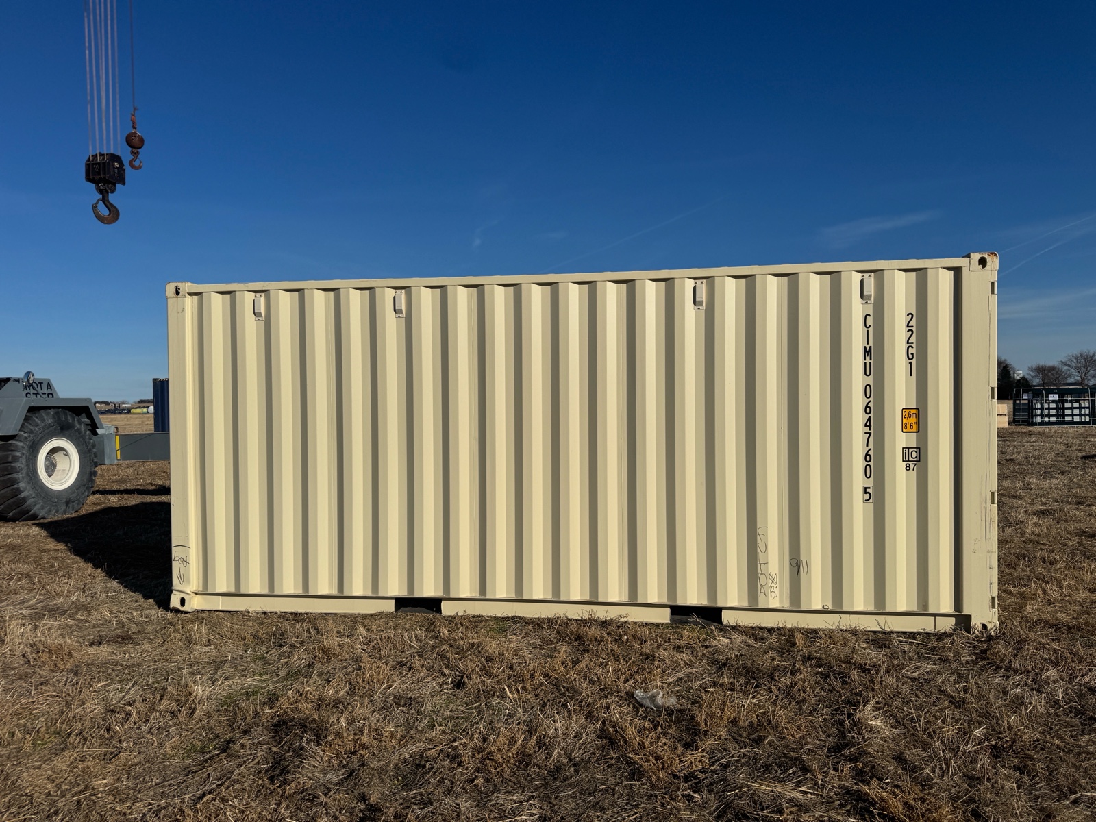 20 Ft One Trip Container