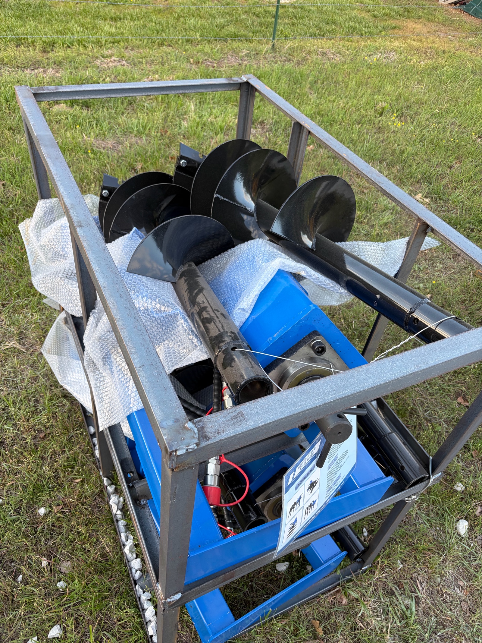 2026 AGT SSECAG-Y-BL HYDRAULIC AUGER WITH 3 BITS