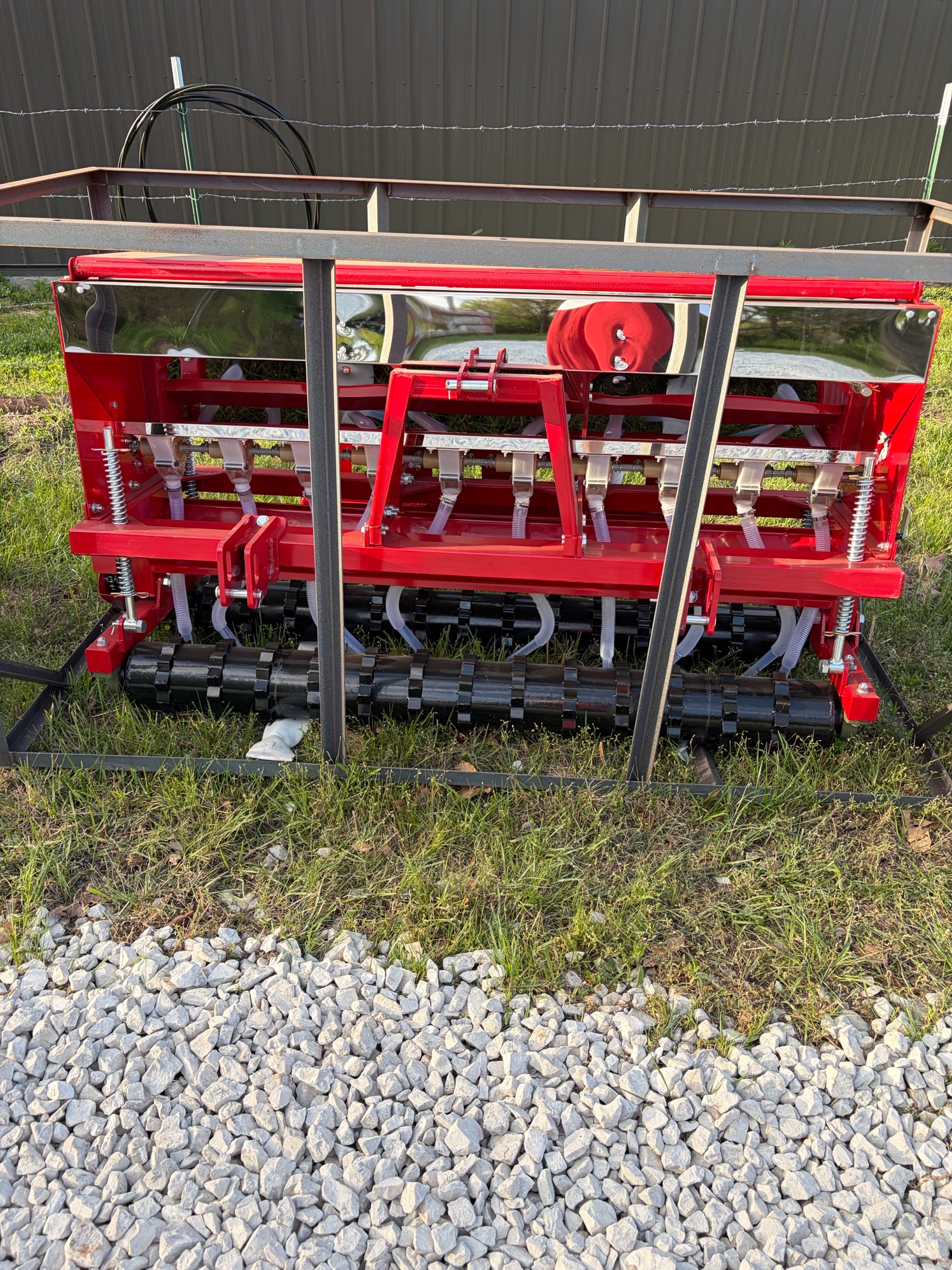 AGT STSD10 Skid Steer  Tractor No Till Seed Drill Seeder Planter Attachment