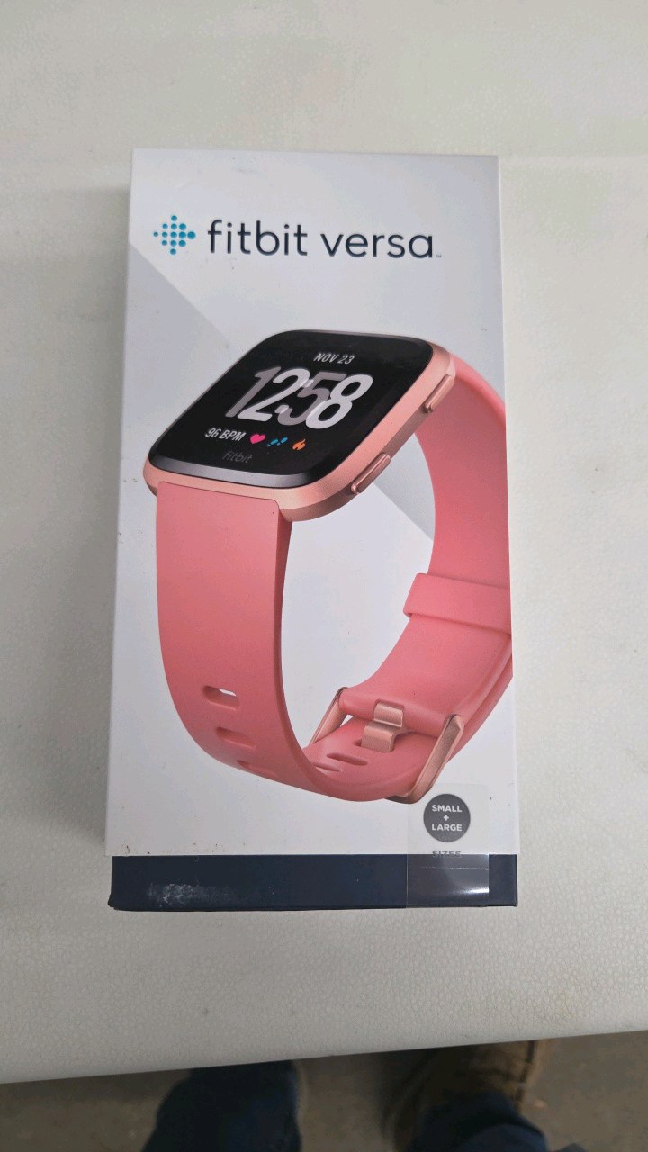 lot 30 image: Fitbit Versa - Pink