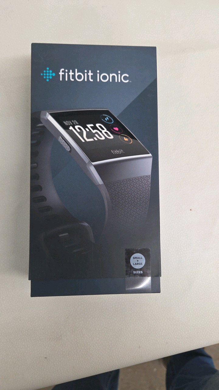 lot 31 image: FITBIT Ionic - charcoal
