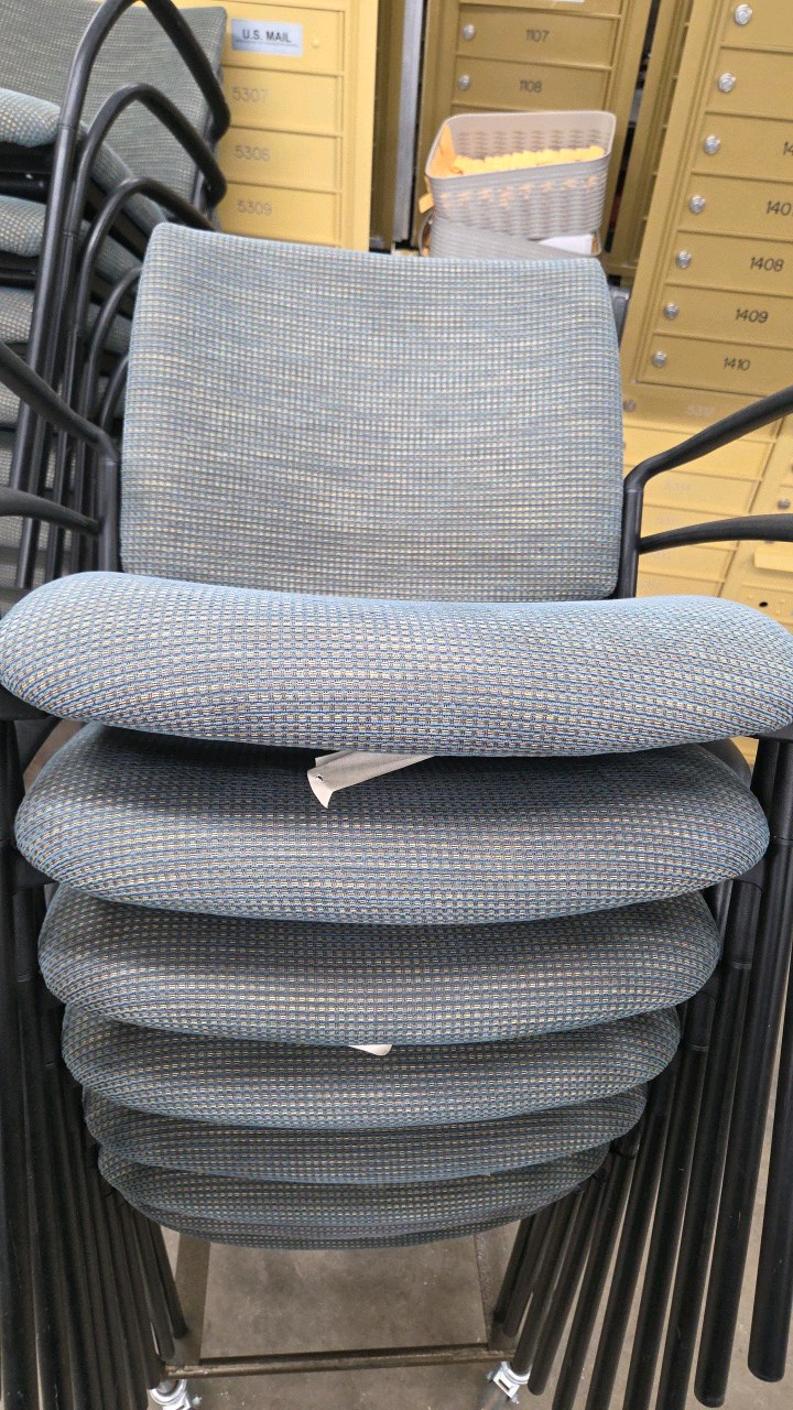 lot 9 image: Conference Chairs and Cart