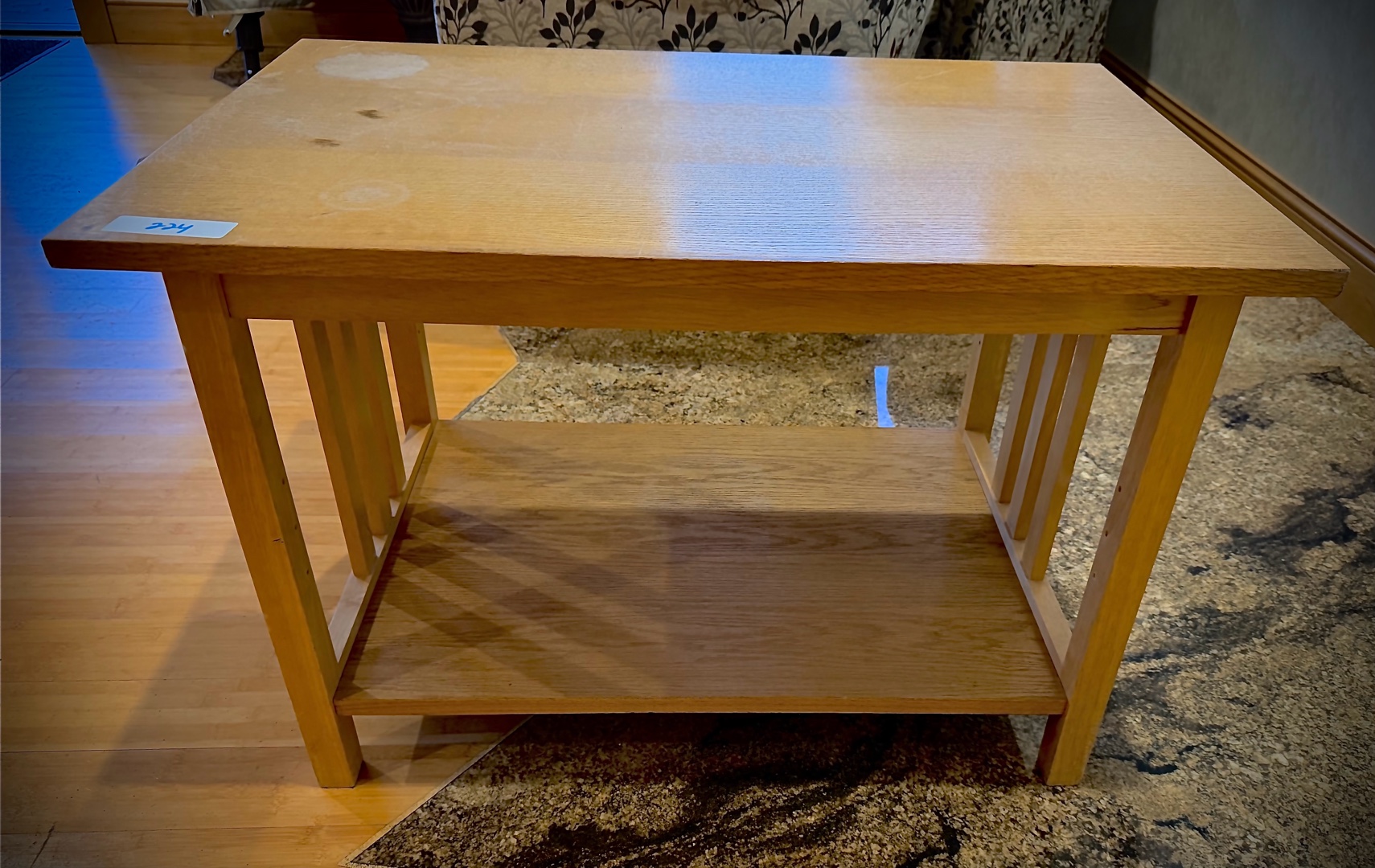 lot 224 image: end table