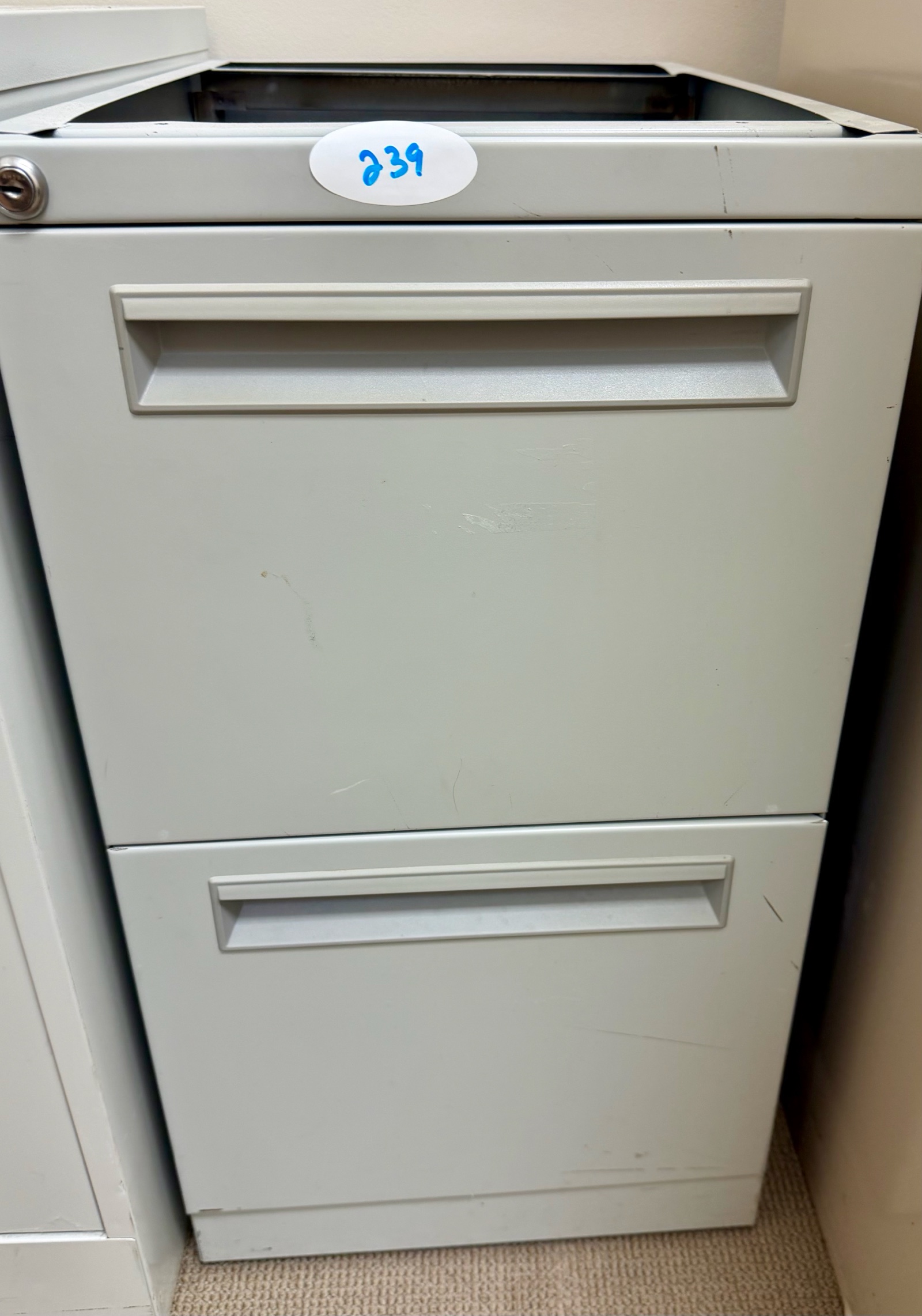 lot 239 image: filing cabinet