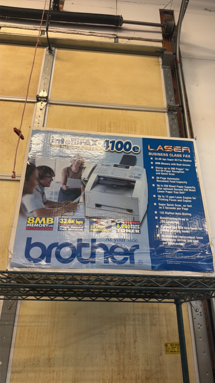 lot 334 image: Brother, fax machine