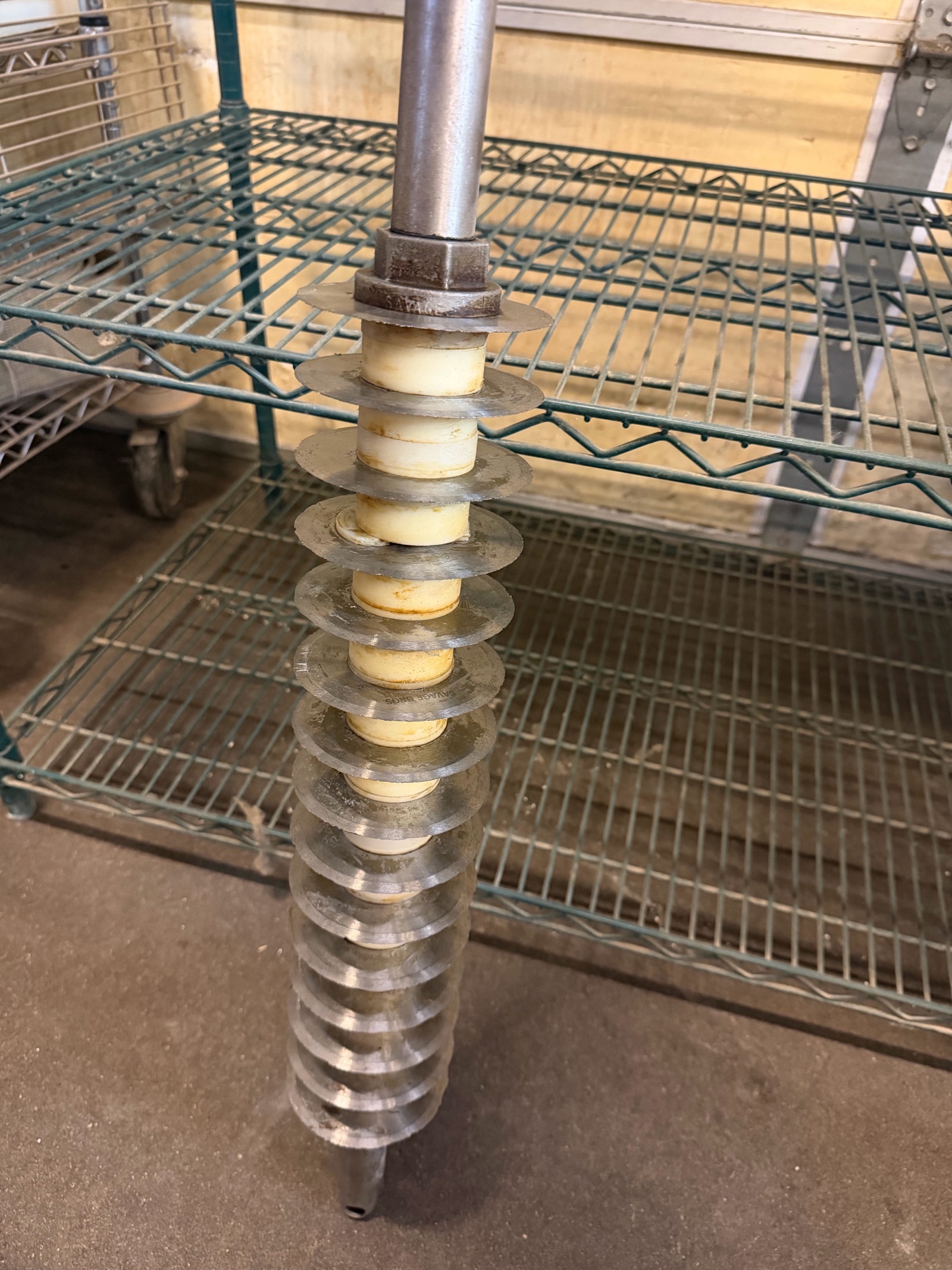 lot 341 image: Cutters for Sheeter made by Moline Machinery LLC