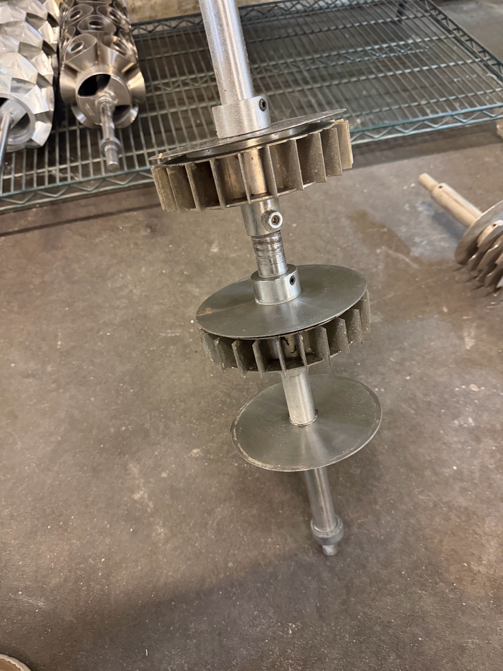 lot 355 image: Cutters for Sheeter made by Moline Machinery LLC