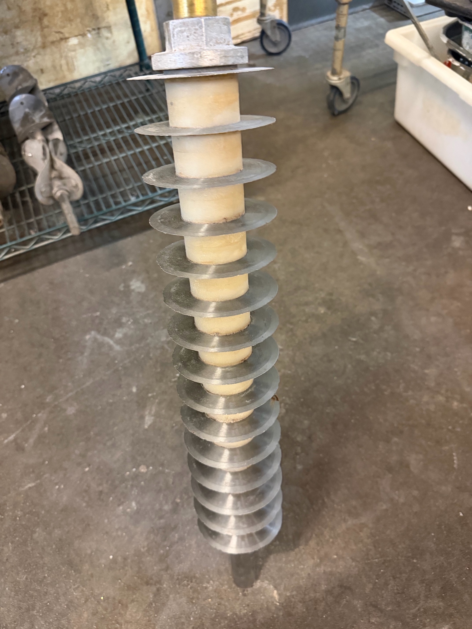 lot 358 image: cutters for sheeter made by Moline machinery LLC