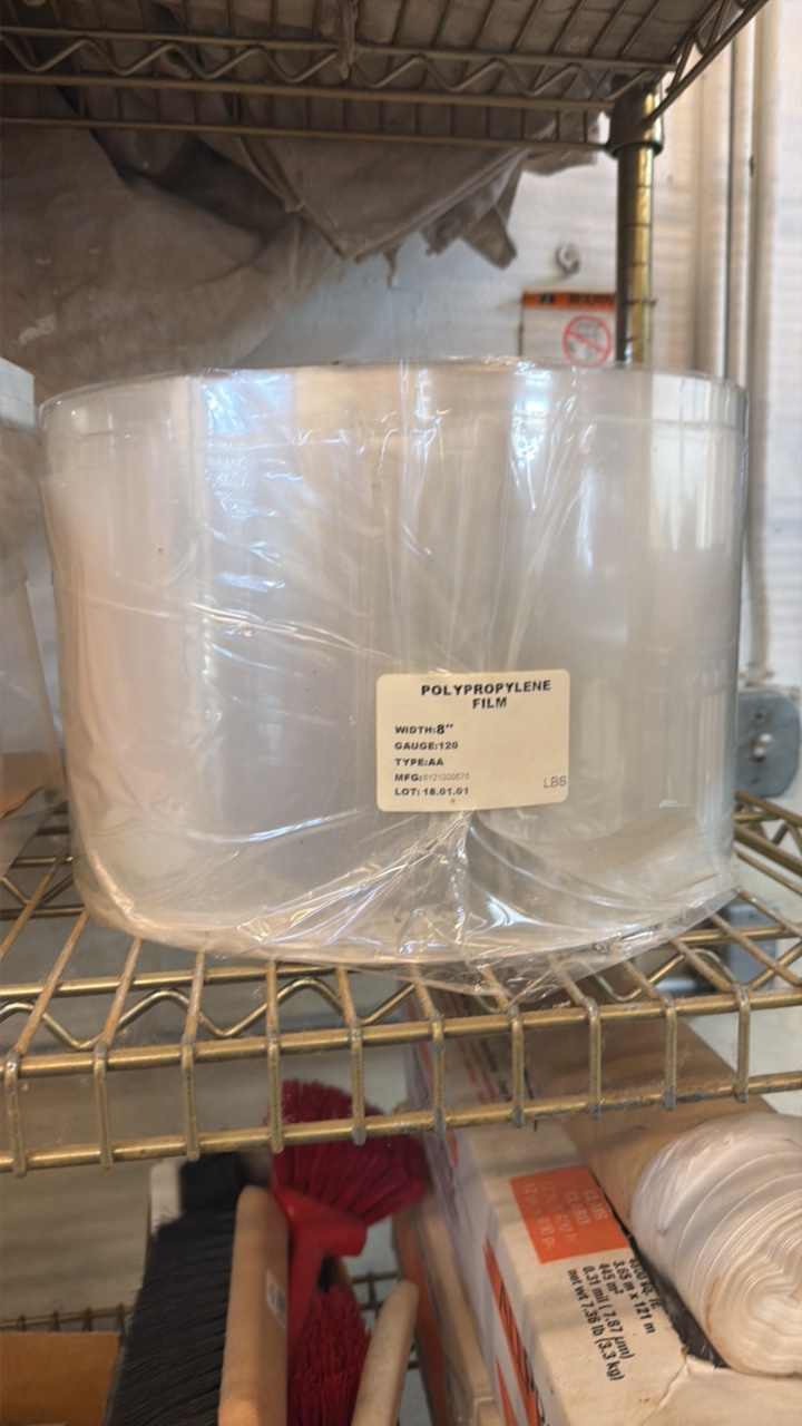 lot 378 image: polypropylene film