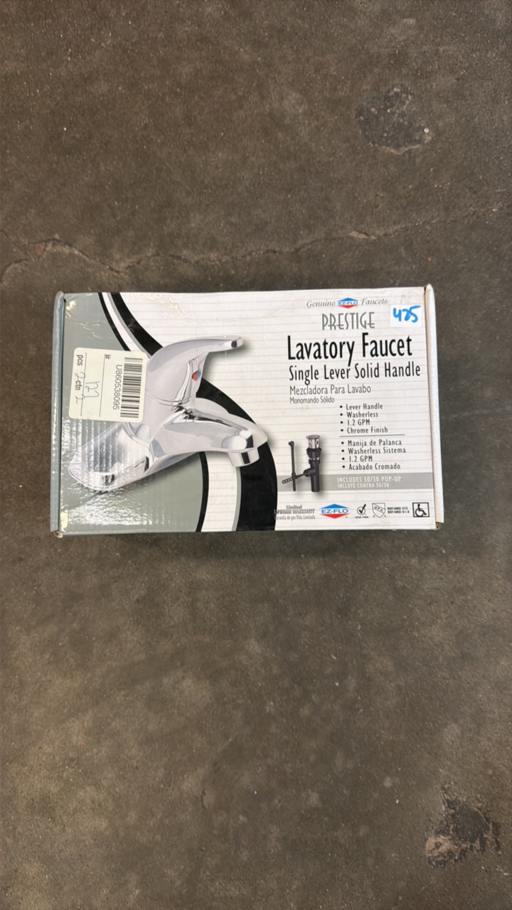 lot 425 image: faucet new inbox