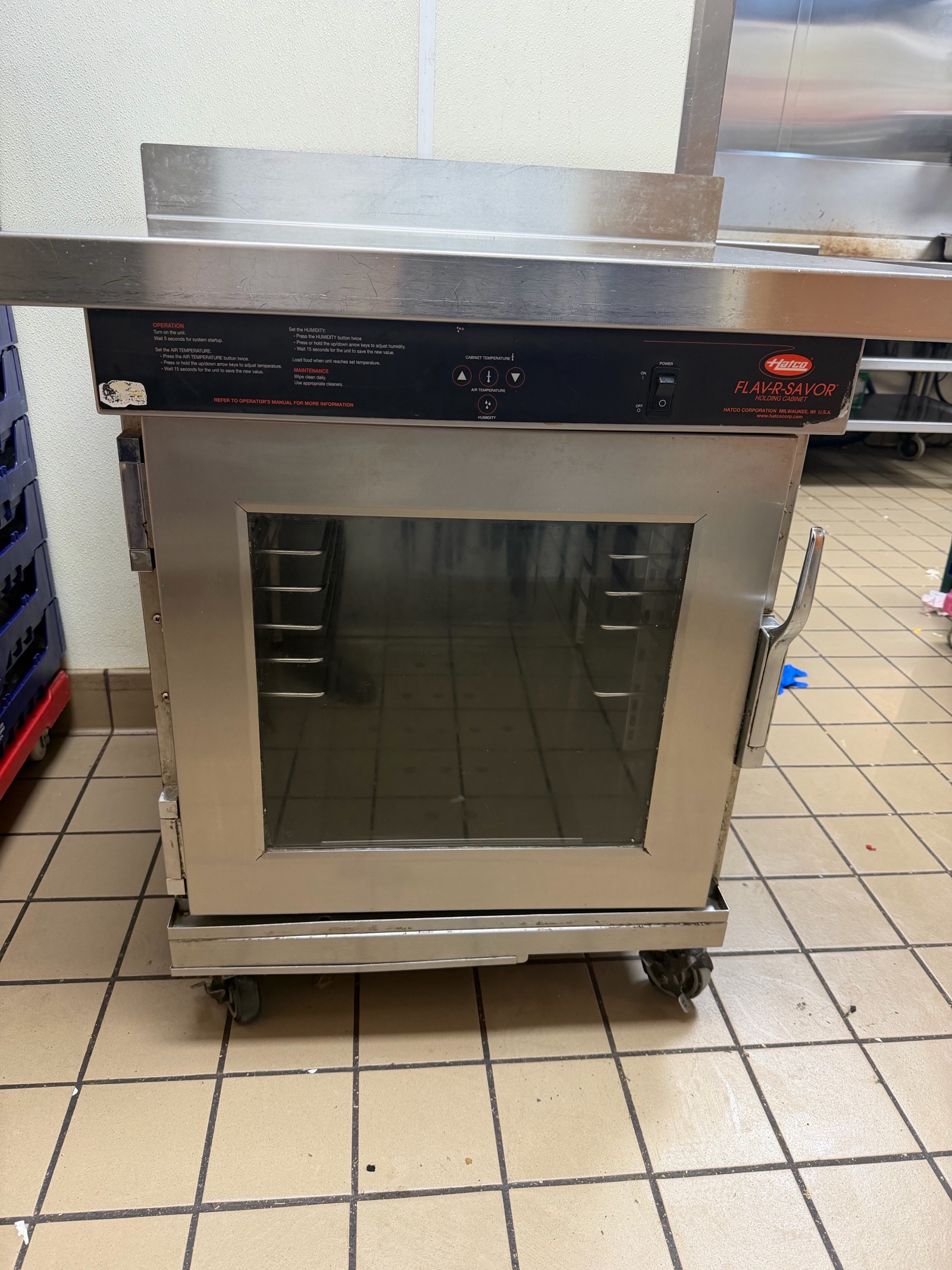 lot 574 image: HATCO  FSHC  5W1  EE flavor saver portable holding proofing cabinet