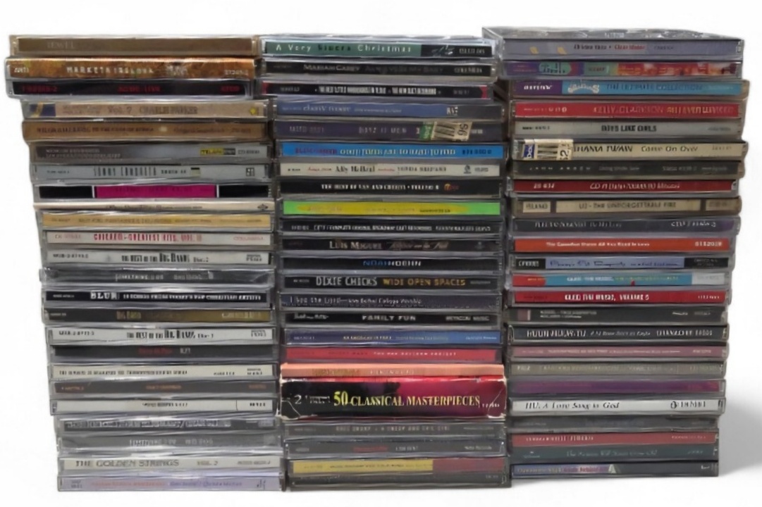Lot of CDs #5 - Mixed Music CD Collection - Contemporary Christian, Classical, Country, Pop, Jazz & More