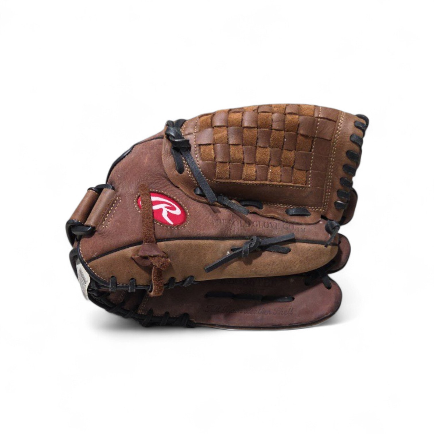 Rawlings Baseball Glove - Brown Leather - 12.5 Inch