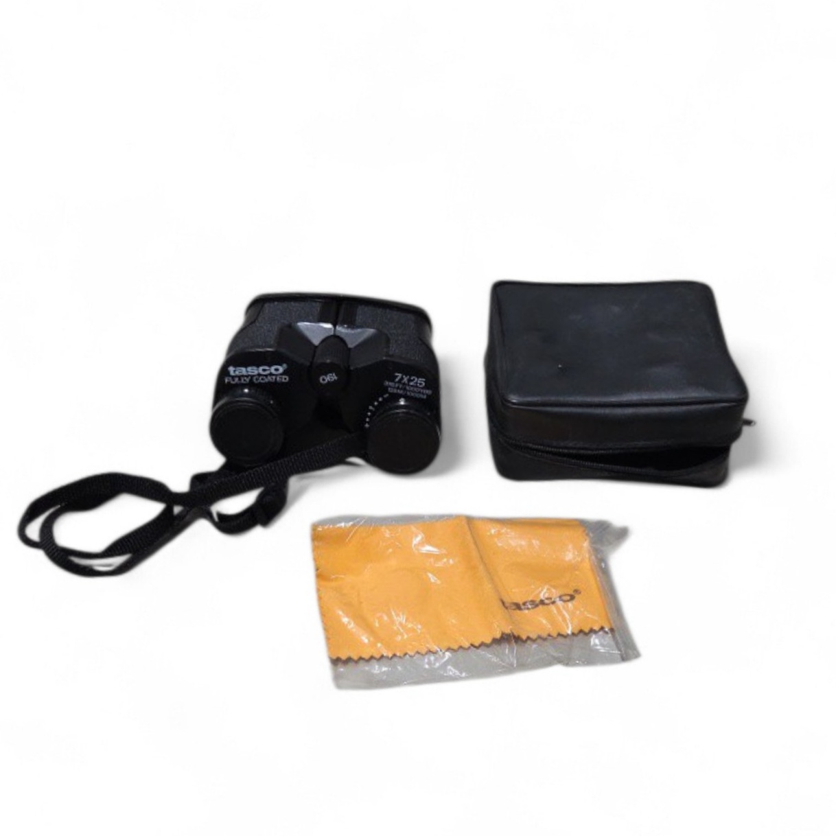 Tasco 7x25 Binoculars with Case and Cloth