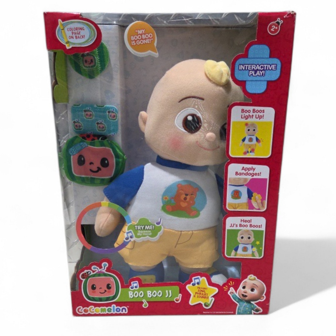 Cocomelon Boo Boo JJ Interactive Plush