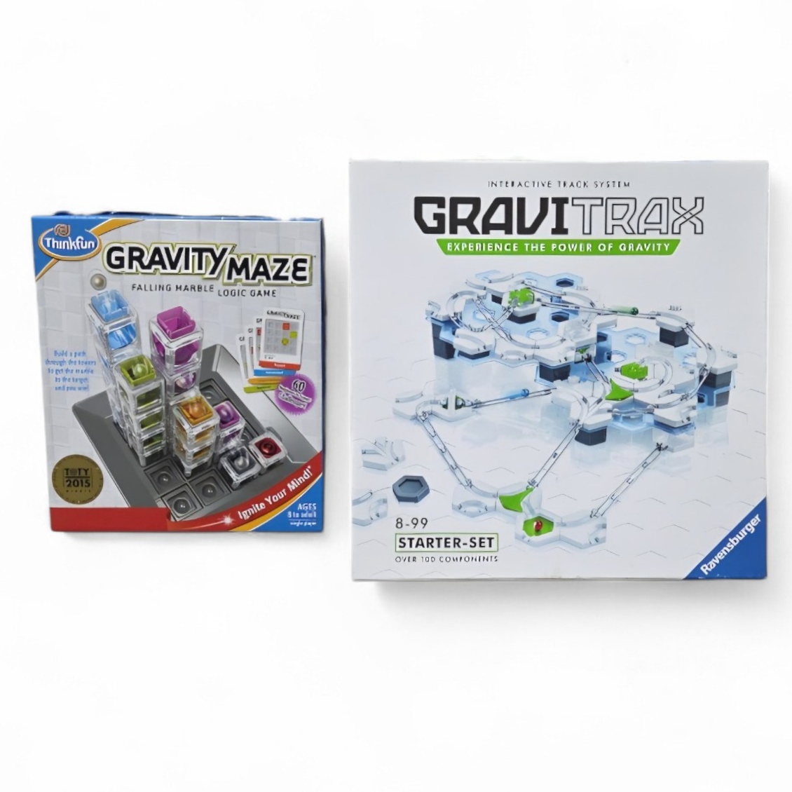 Game Lot - ThinkFun Gravity Maze and Gravitrax Starter Set
