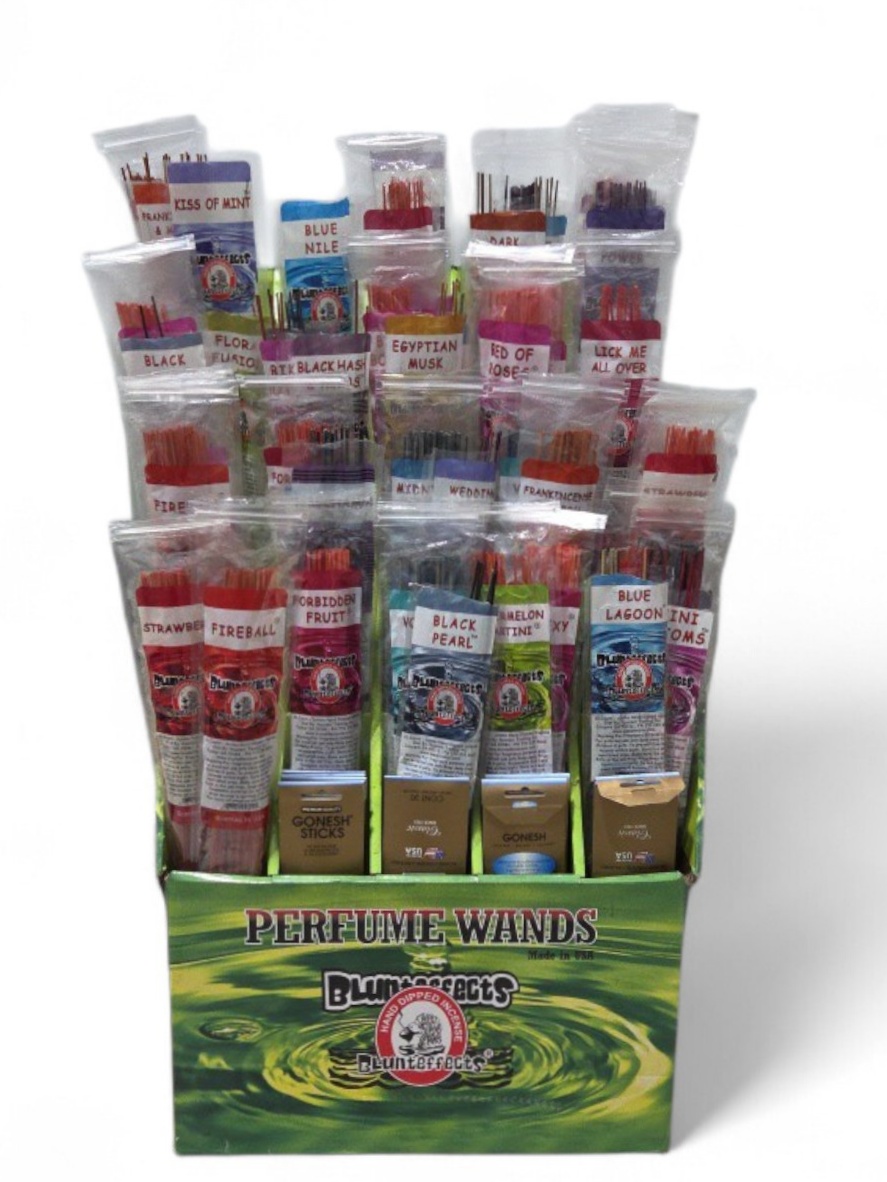 Hand Dipped Incense Lot - Blunteffects Perfume Wands and Gonesh