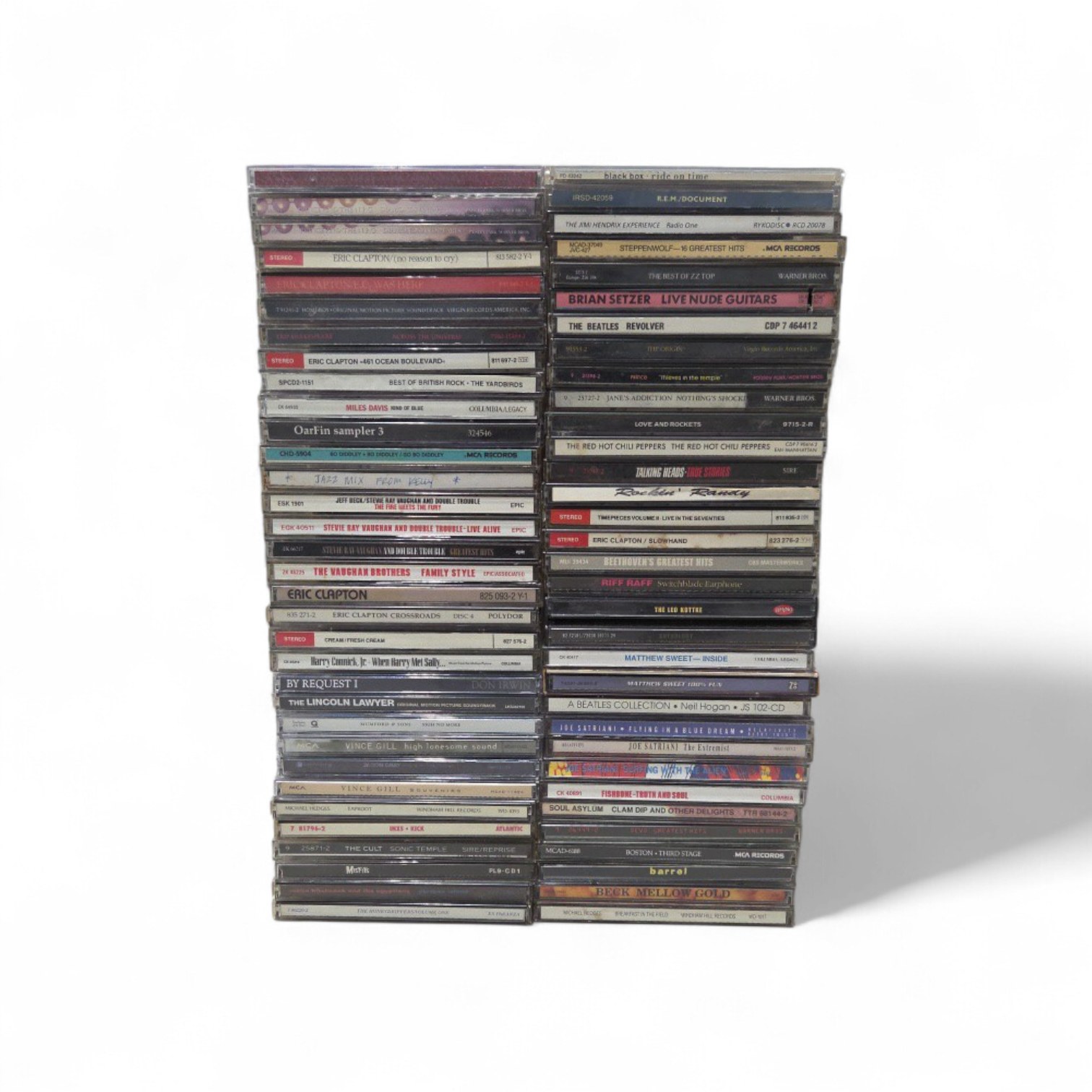 CD Lot - Eric Clapton, Stevie Ray Vaughan, Beatles, R.E.M., Pink Floyd, Beck and More