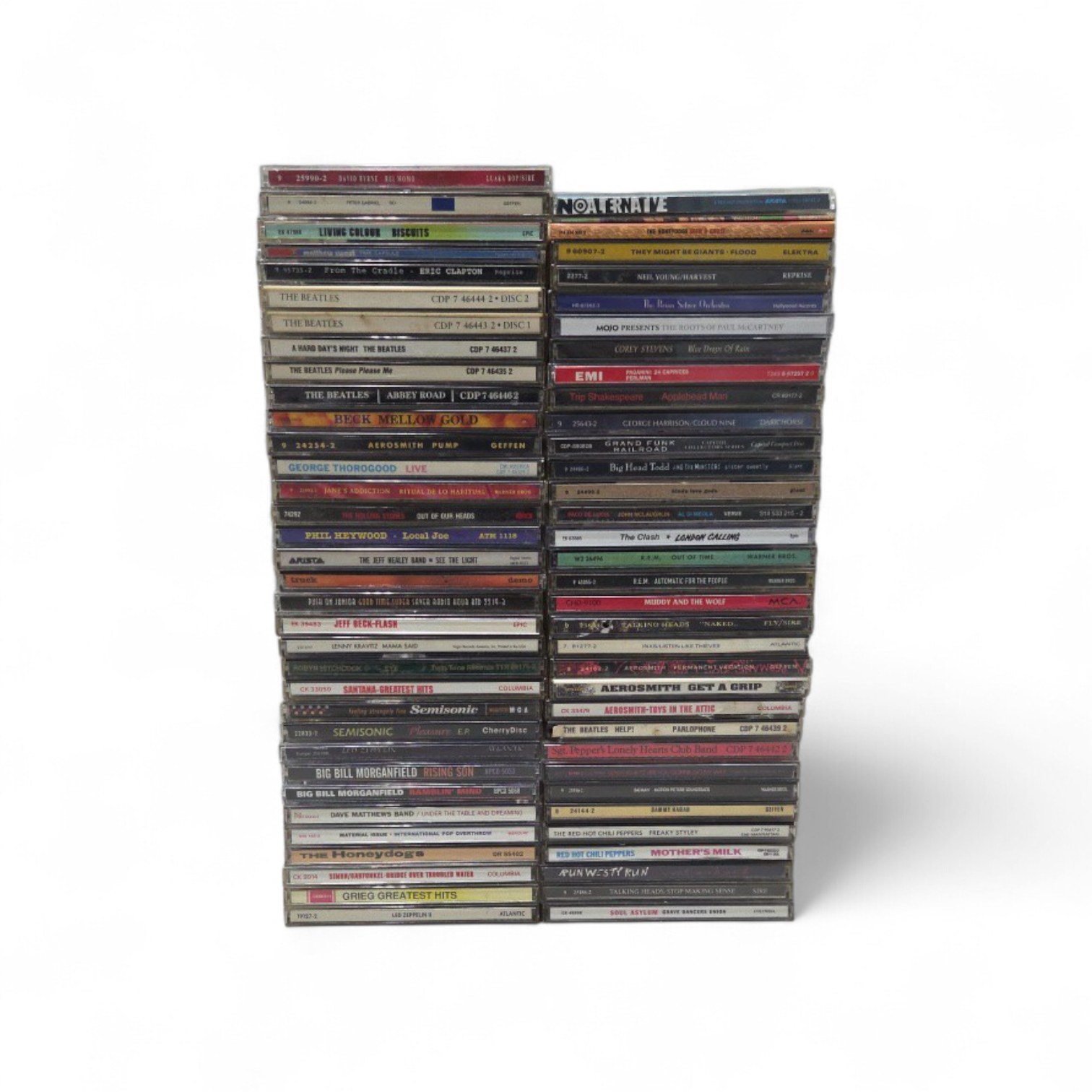 CD Lot - Beatles, Eric Clapton, Beck, Aerosmith, Red Hot Chili Peppers, R.E.M. and More