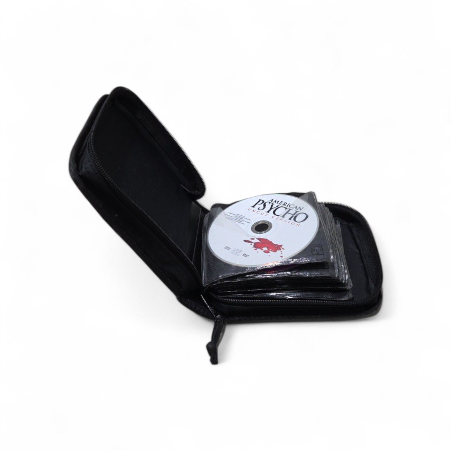 DVD Binder Lot - American Psycho, Monsters Inc., Love Dont Cost a Thing, Scooby-Doo, Harry Potter and More