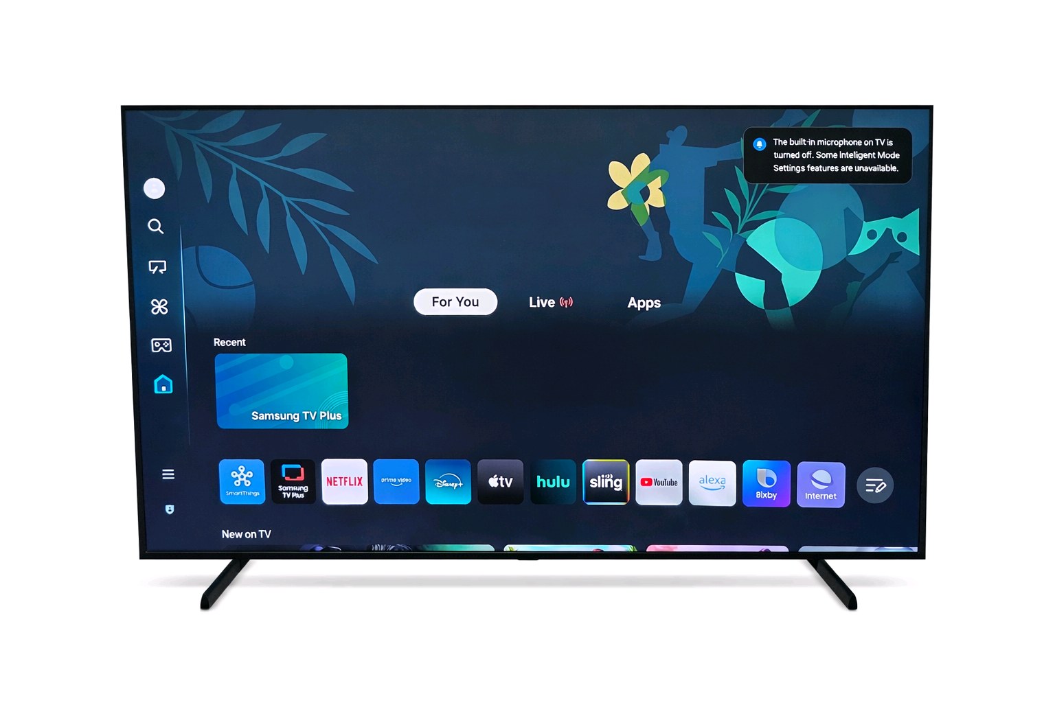 Samsung 65" Smart TV QN65LS03DAF The Frame Tested Working with One Connect Box Remote Legs Mount Estimated retail value: $1,500–$2,000