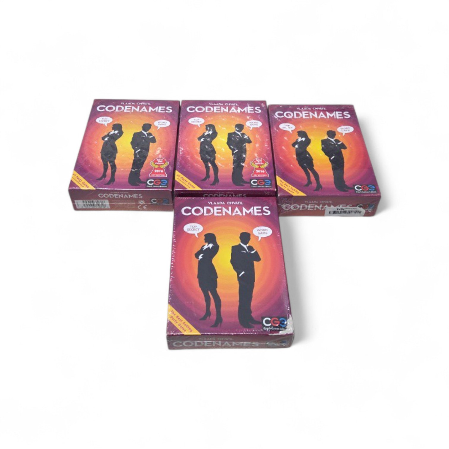 Lot of 4 Strategy Games - New Factory Sealed - Code Names