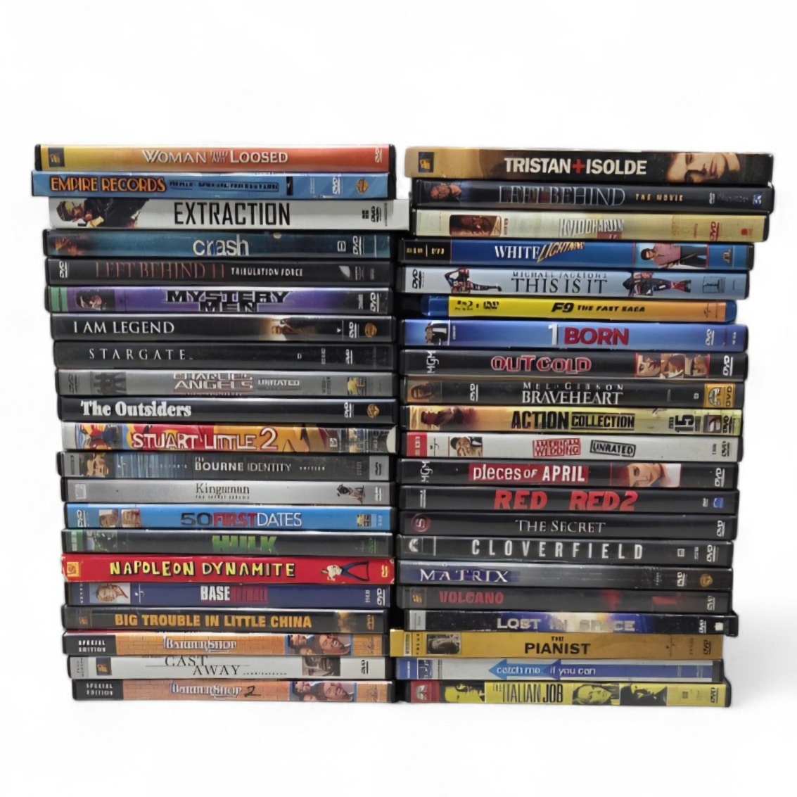 Big DVD Lot Movies Action Comedy Drama Thriller Family Titles