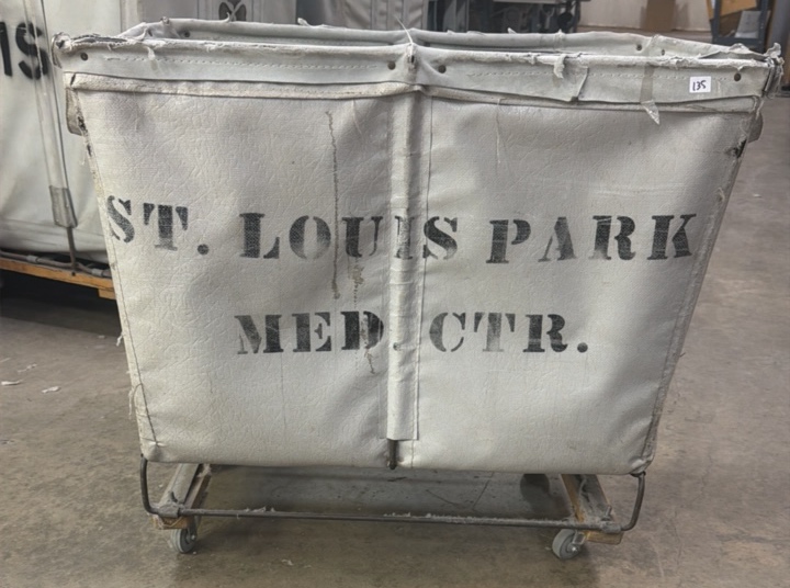 Vintage Small Laundry cart