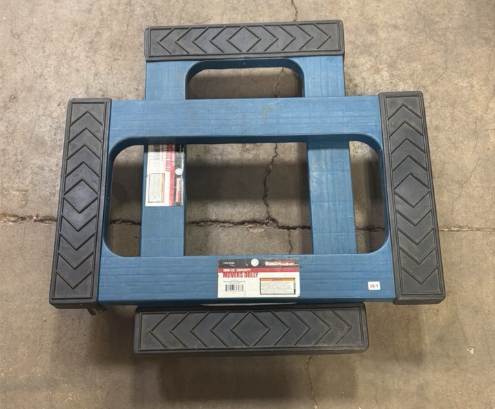 Haulmaster 1000-pound capacity movers dolly (2 in lot)