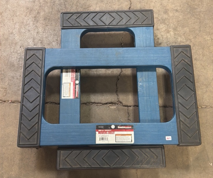 Like New 1000-pound capacity movers dolly (2 in lot)