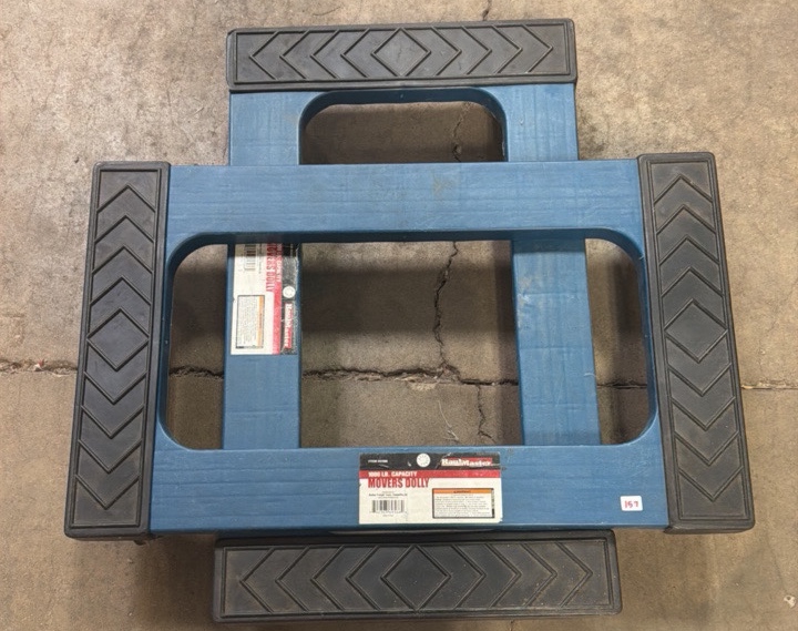 Like New 1000-pound capacity movers dolly (2 in lot)