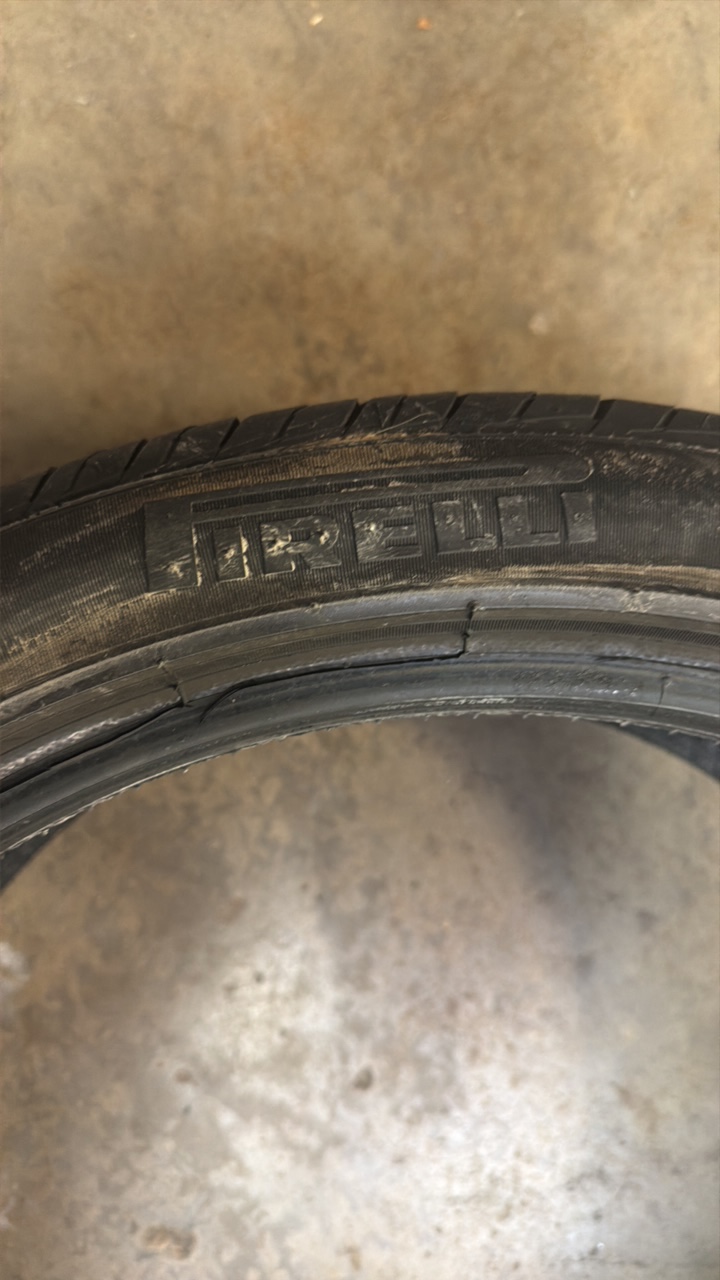 2 tires (not a match)