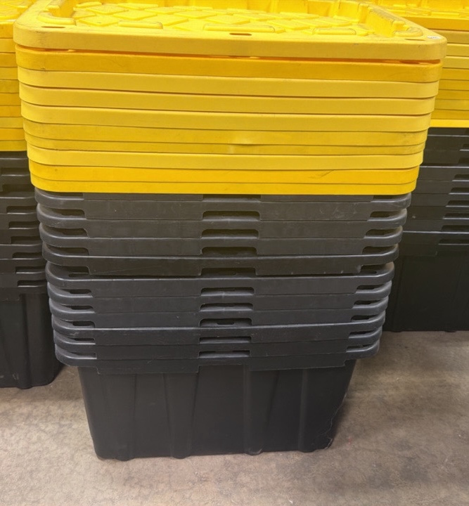 27 gallon totes(10)