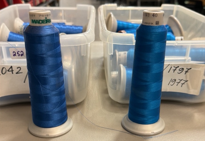polyester embroidery thread cones