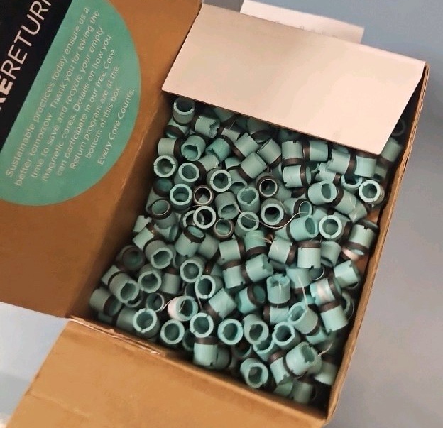 Poly white mcmagnaglide, 135 yds.