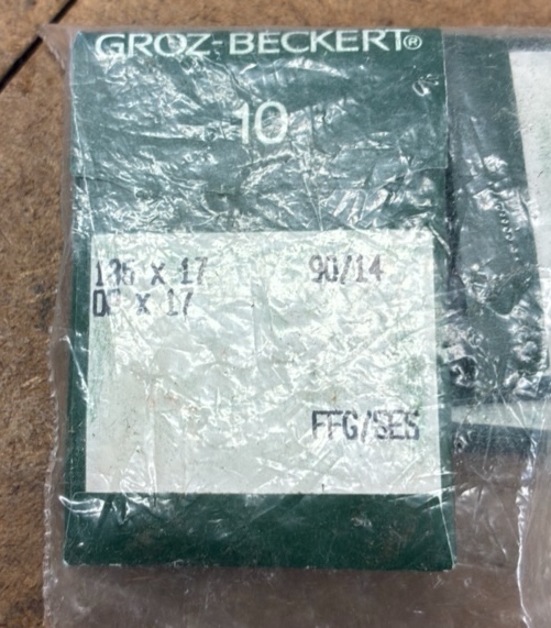 Groz Beckert needles 10 pk