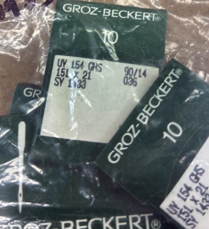 Groz Beckert industrial sewing needles