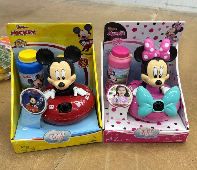 Mickey and Minnie toys