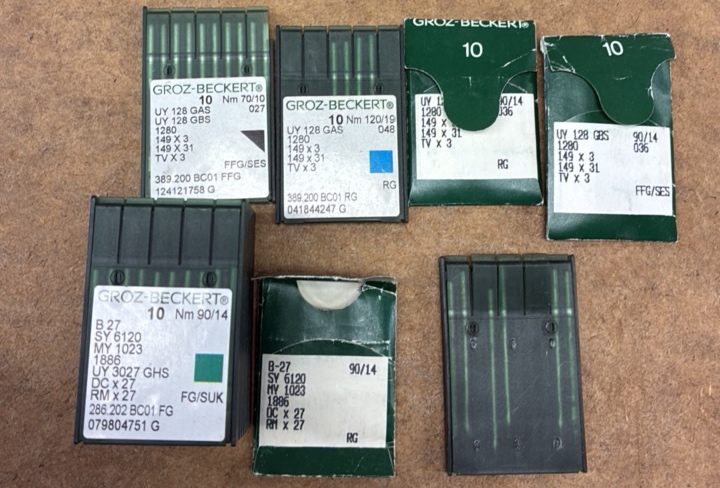 Groz Beckert industrial sewing needles