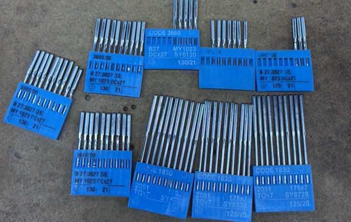 industrial sewing needles assorted bag