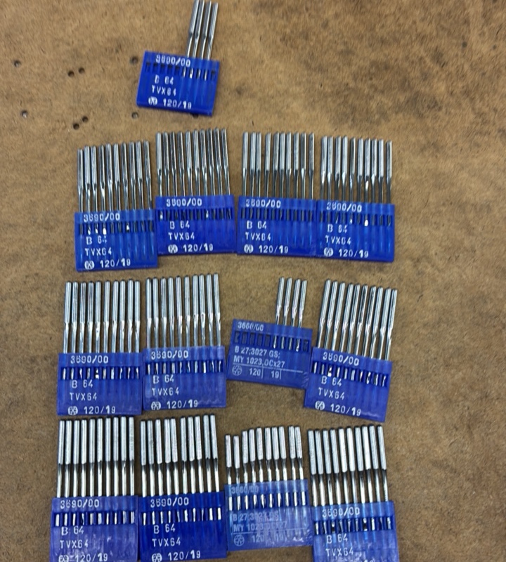 industrial sewing needles assorted bag