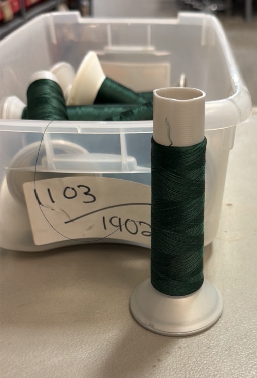embroidery thread cones