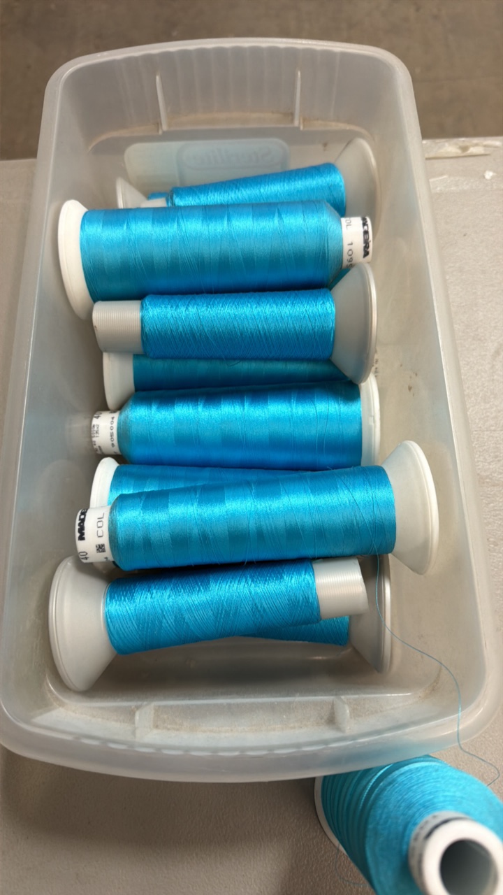embroidery thread cones
