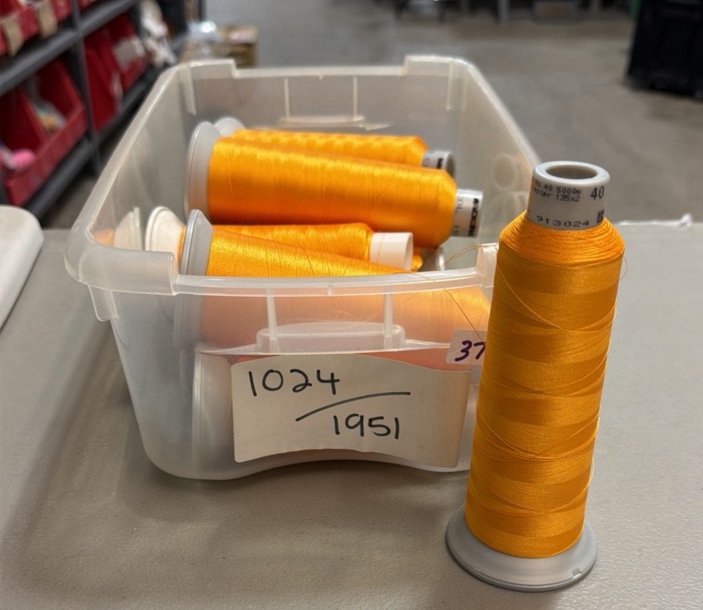 embroidery thread cones