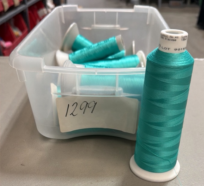 embroidery thread cones