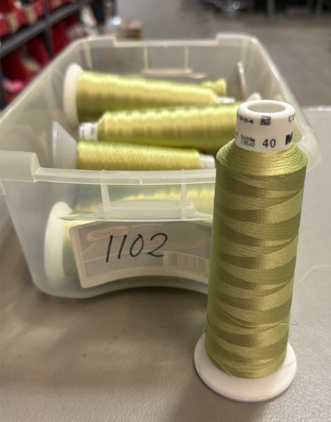 embroidery thread cones